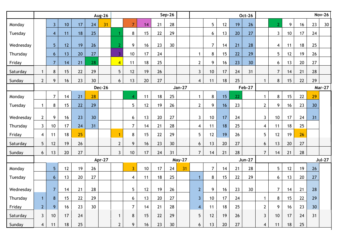Term Dates Image
